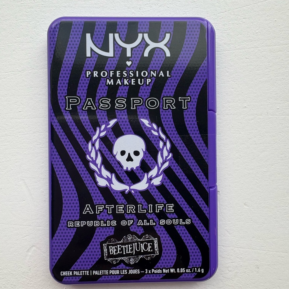 NYX Professional Makeup Passport Cheek Palette - Purple